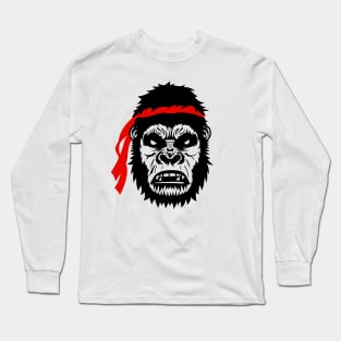 Gorilla Warrior Long Sleeve T-Shirt